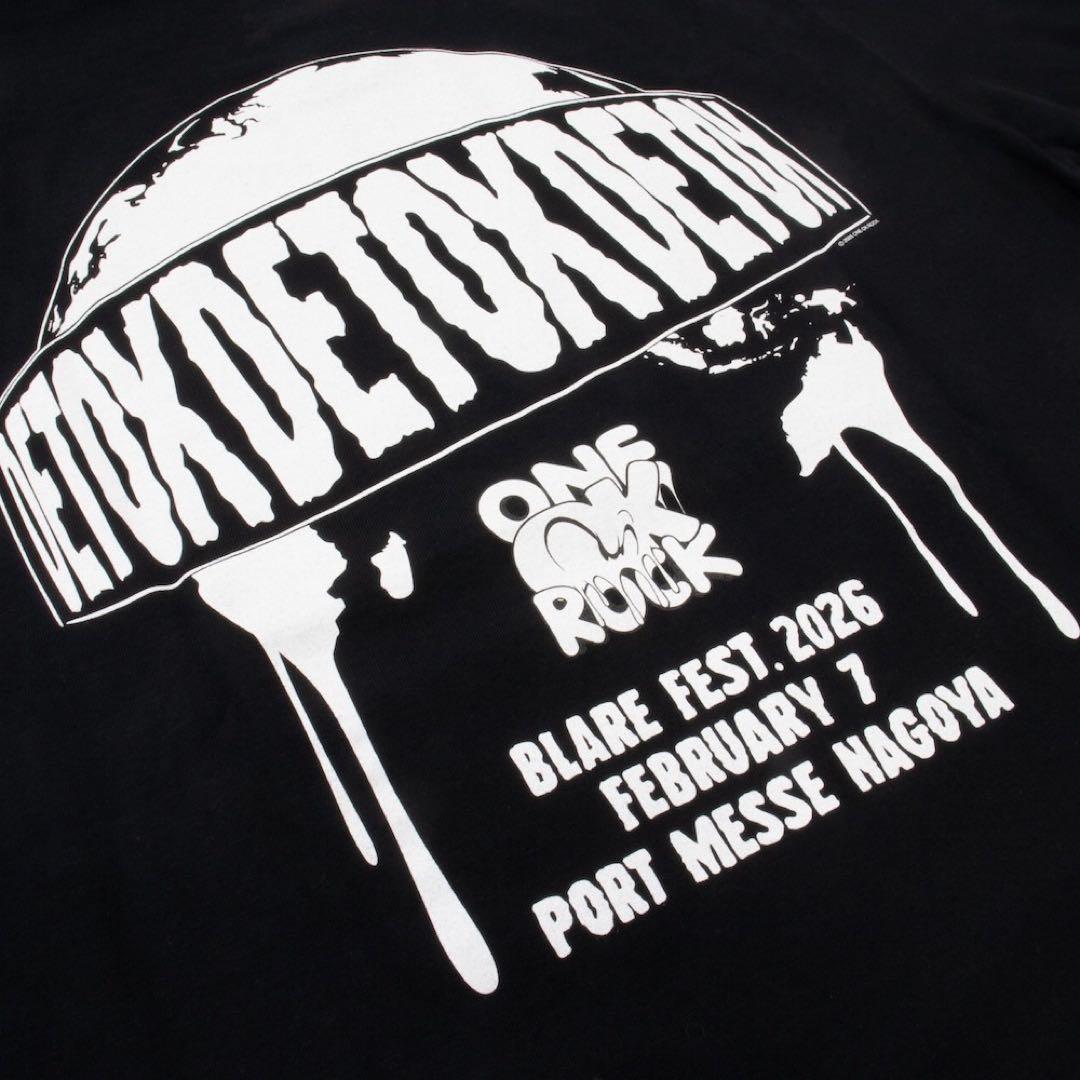 【新品未使用】ONE OK ROCK 2026 BLARE Tシャツ 黒