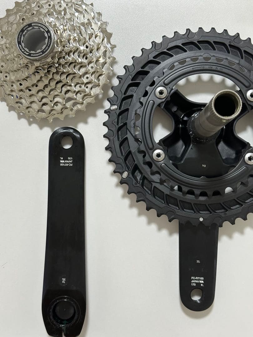 シマノ R7170 105 2x12s 電動Di2 グループセット