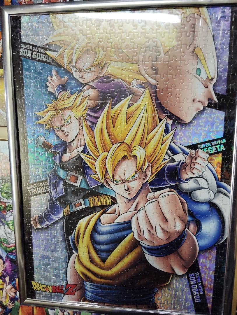 ドラゴンボール　Z ジグソーパズル　悟空　トランクス　額付き　まとめて　セット