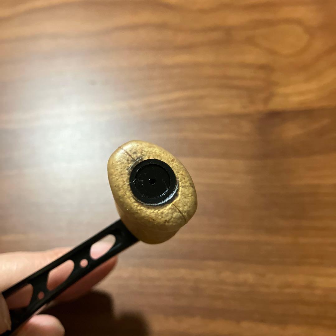美品　超軽量　シマノ用　55mmシングルハンドル　コルクノブ　MTCW スタンド
