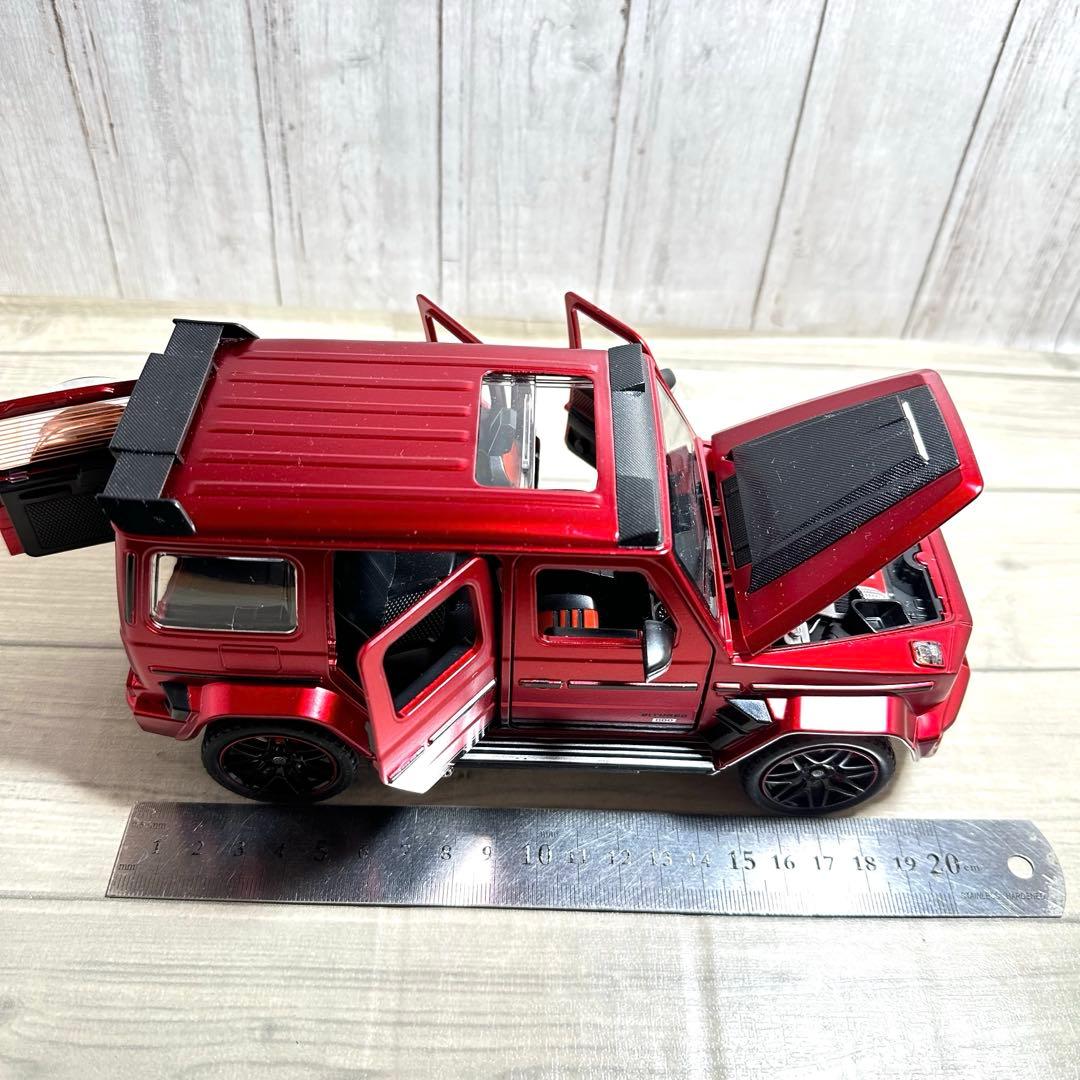 メルセデスベンツ ゲレンデ Gクラス G63 AMG ミニカー1/24 赤