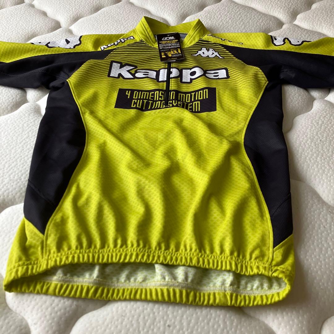 日本製 ヴィンテージ kappa カッパ 4DM サイクルウェア 上下セット M