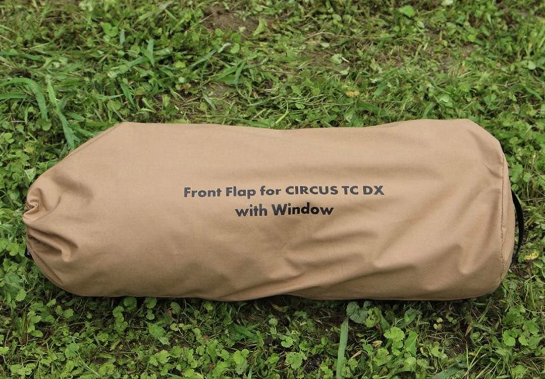 テンマクデザイン サーカスTC DX専用 窓付きフロントフラップ オプション品