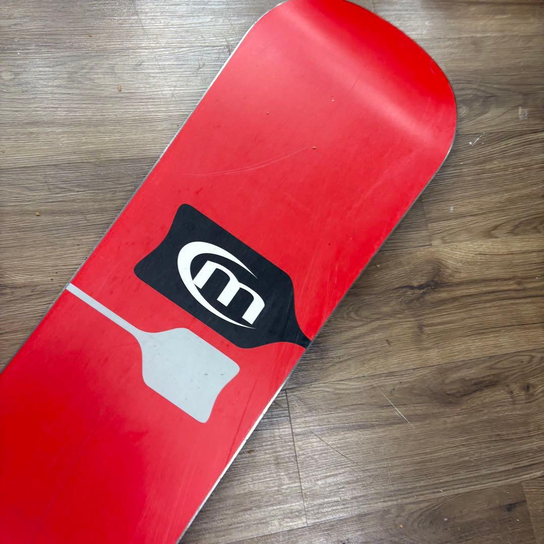 MORROW モロー FOCUS フォーカス 163cm スノーボード 赤 板