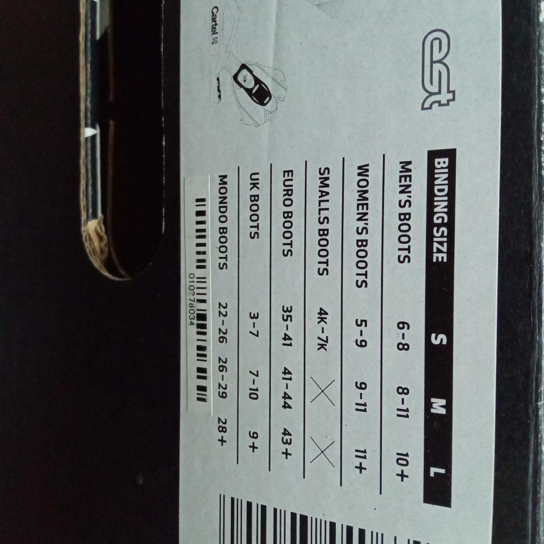Burton Cartel EST スノーボードビンディング M