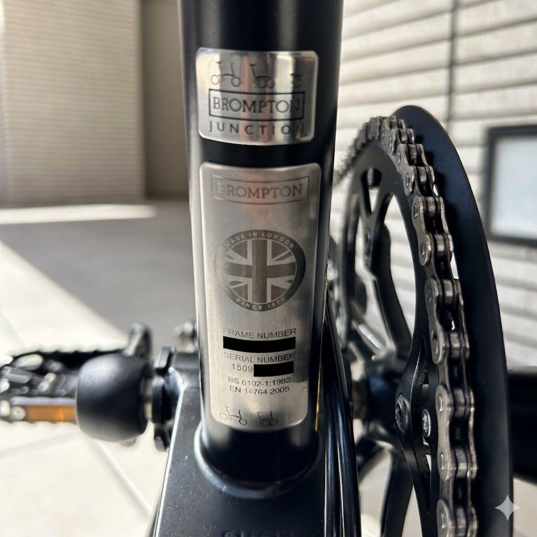 ［美品］BROMPTON S2L Black Edition 2015