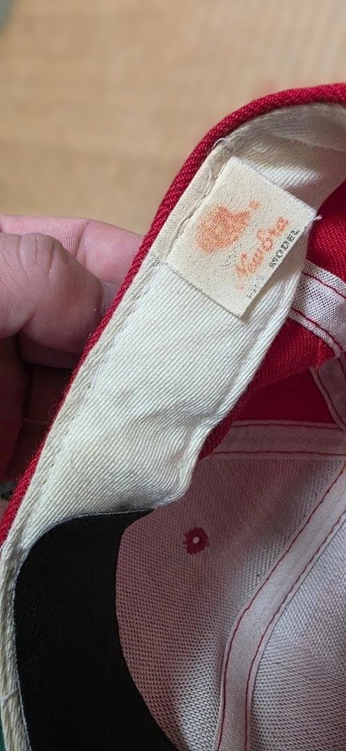 49ERS スナップバックキャップ レッド