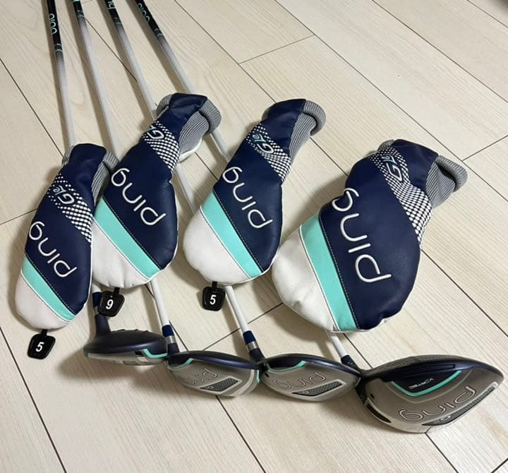 PING Gle レディースウッド5本セット‼️