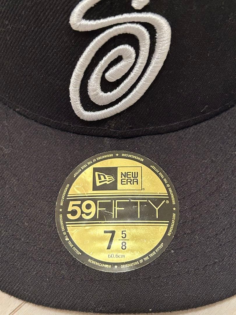STUSSY CURLY S NEW ERA ステューシー ニューエラ　キャップ
