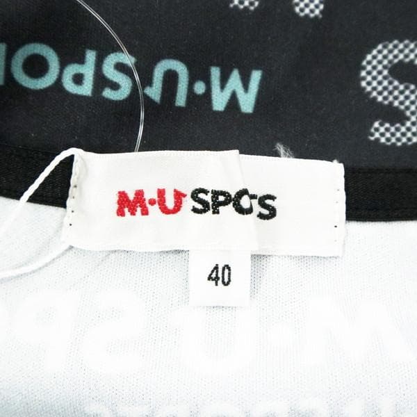 新品 MU SPORTS 長袖トップス 40 LCS1719 Mサイズ ゴルフ