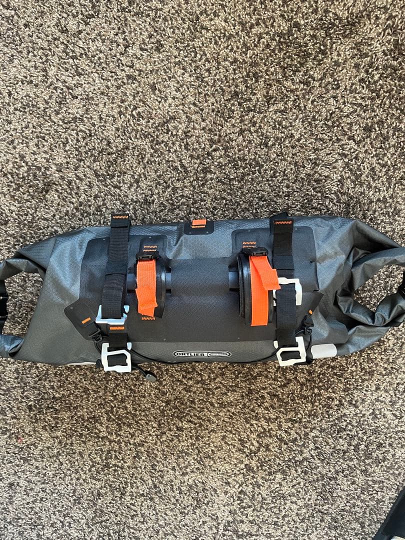 ORTLIEB 防水　バッグ バイク　ハンドル　パッキング 自転車　バー