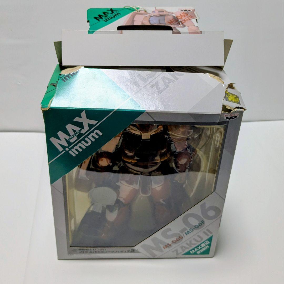 【2体セット】機動戦士ガンダム　フィギュア　マキシマムモビルスーツ　ザクII