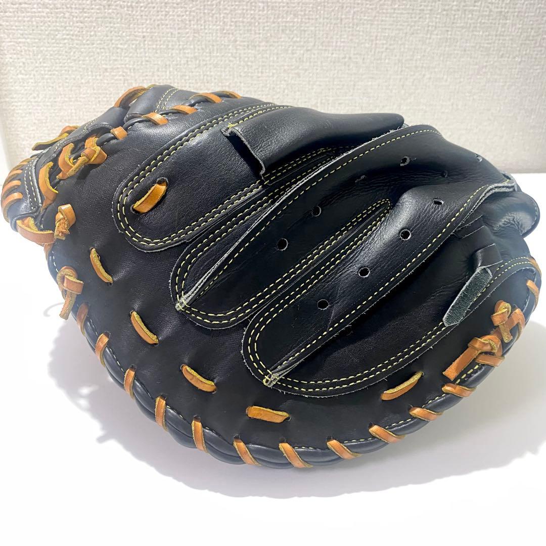 Zeems ハイレベルオーダー 硬式 キャッチャーミット 黒 右投