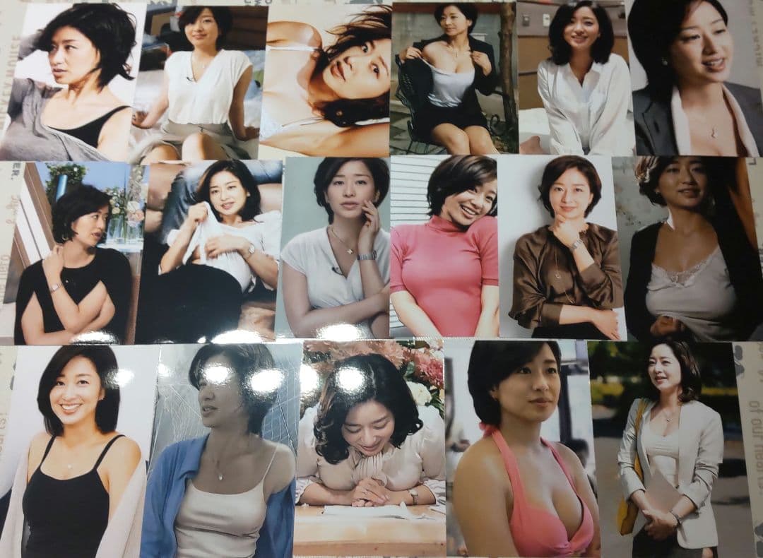6　膳場貴子　L判　写真　100枚