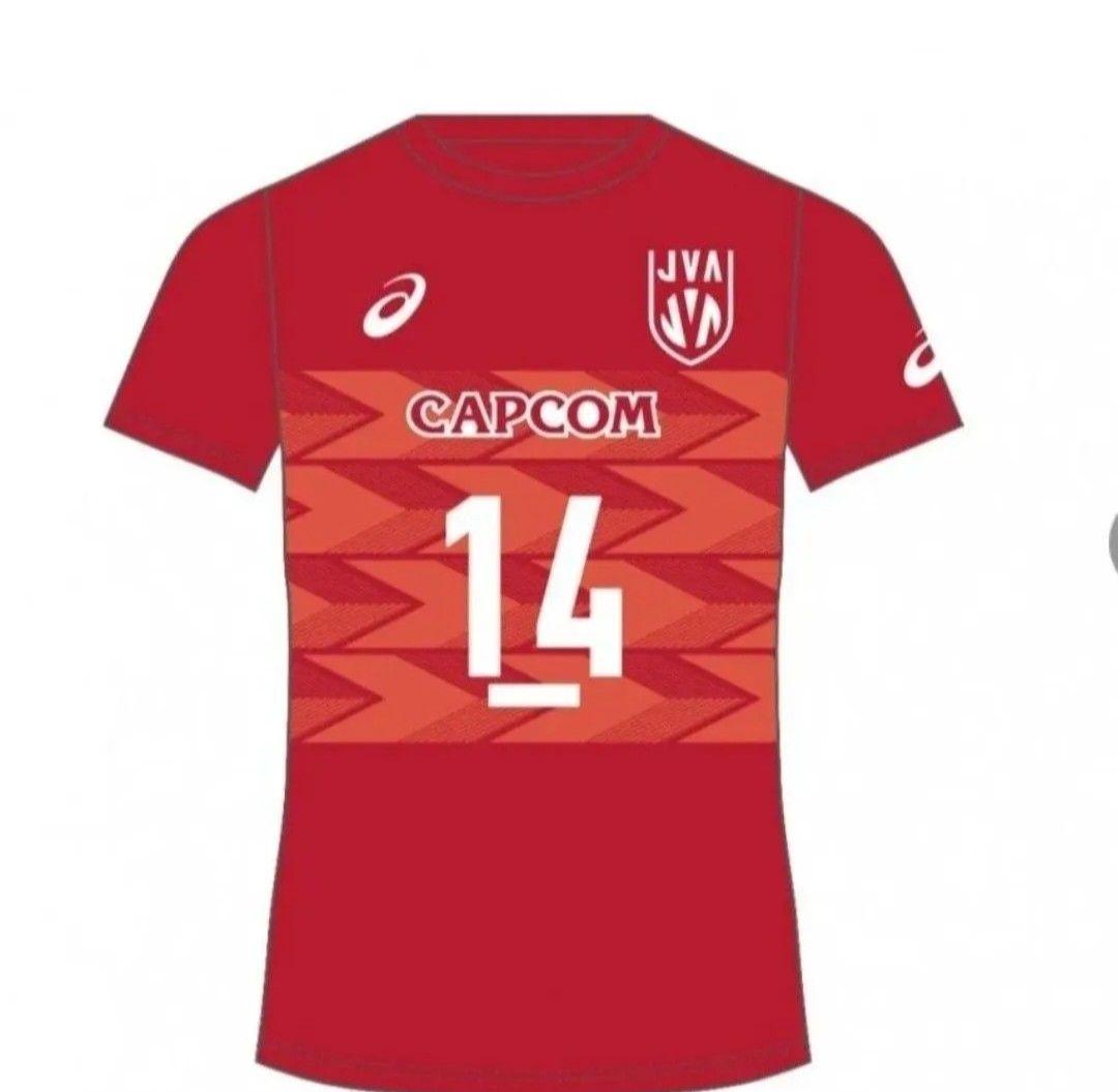 男子バレー日本代表キャプテン　石川祐希選手2023応援 Tシャツ ASICS