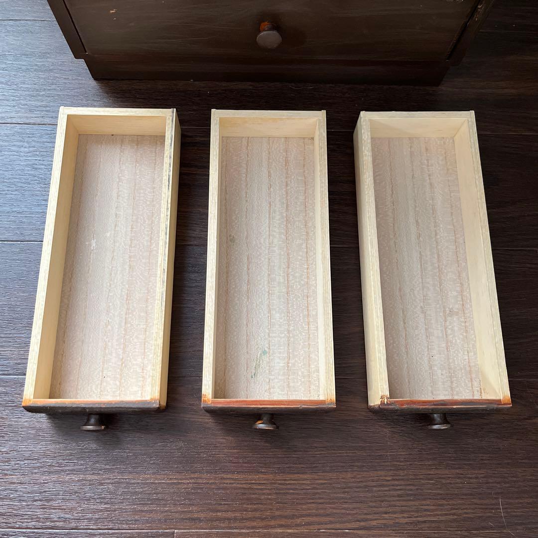 薬箱　裁縫箱　小物入れ　小物収納　古道具