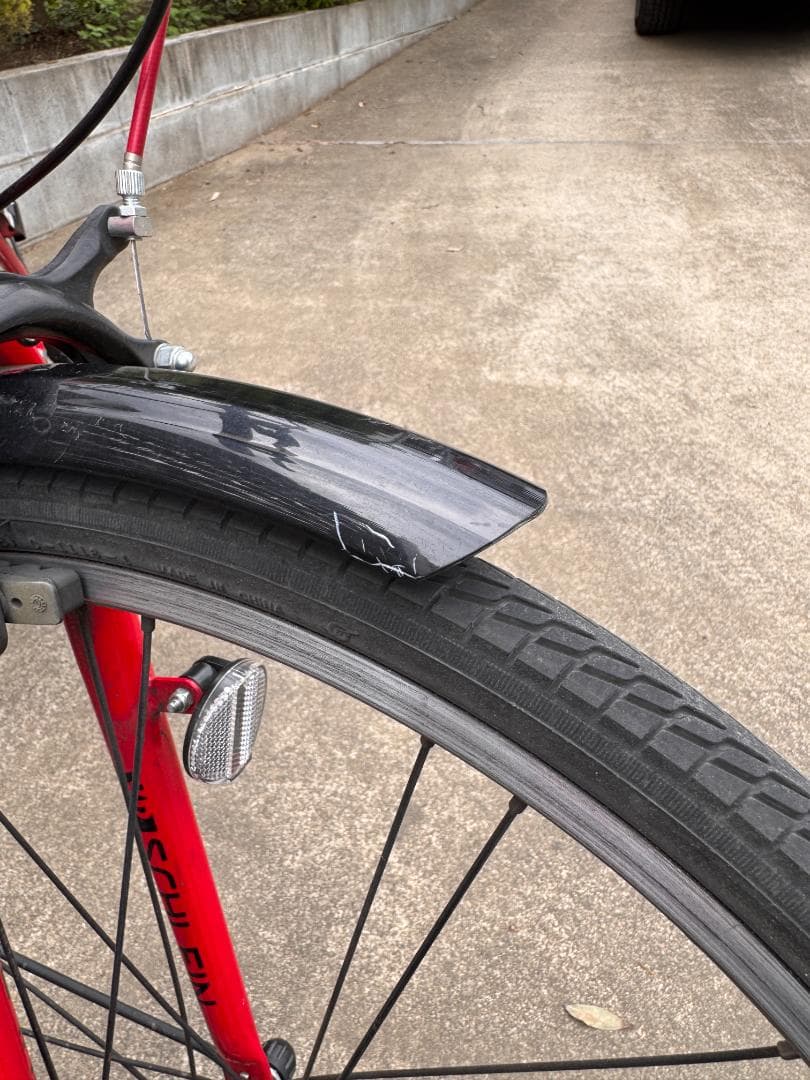 ブリヂストン シュライン 24インチ自転車　ピュアレッド　さいたま市より出品