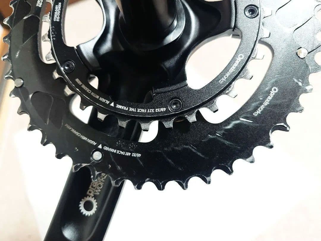 『praxis works』 クランクセット48T/32T/165mm