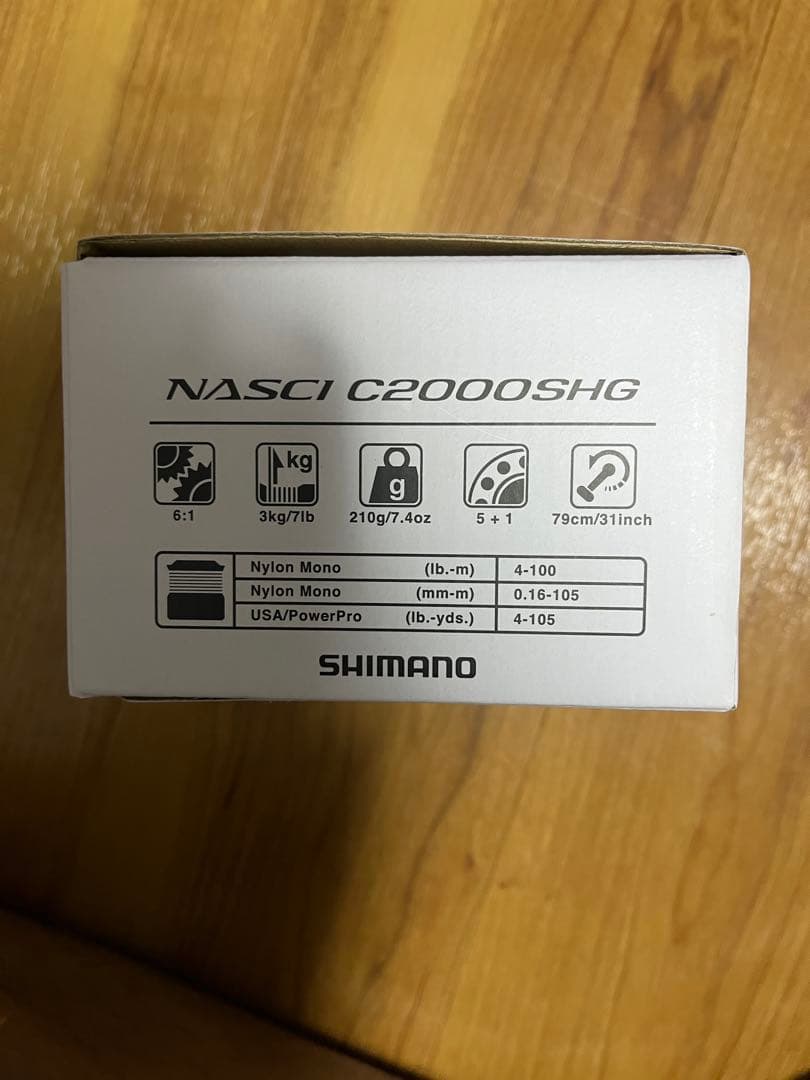 SHIMANO NASCI C2000SHG リール