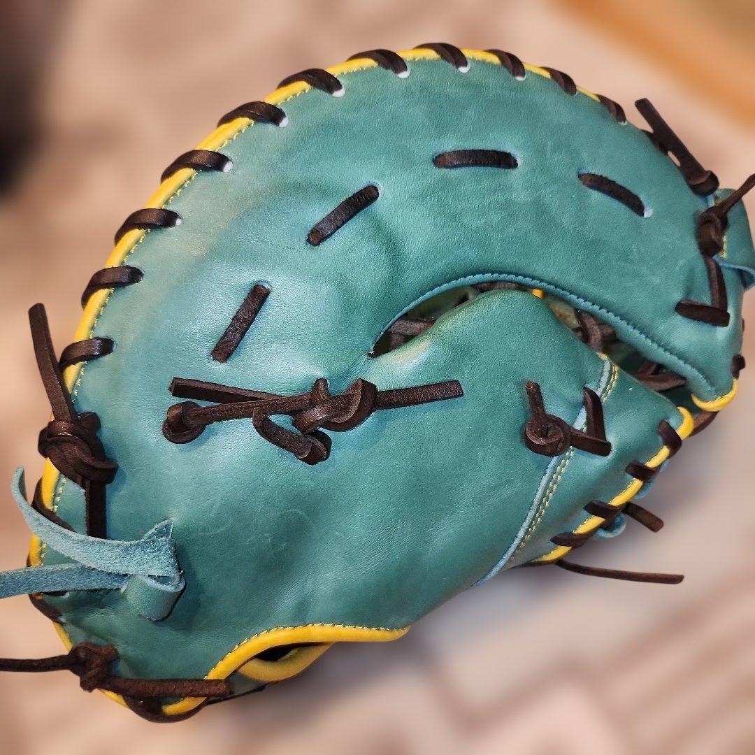 gloveworks ファーストミット　硬式　グリーン