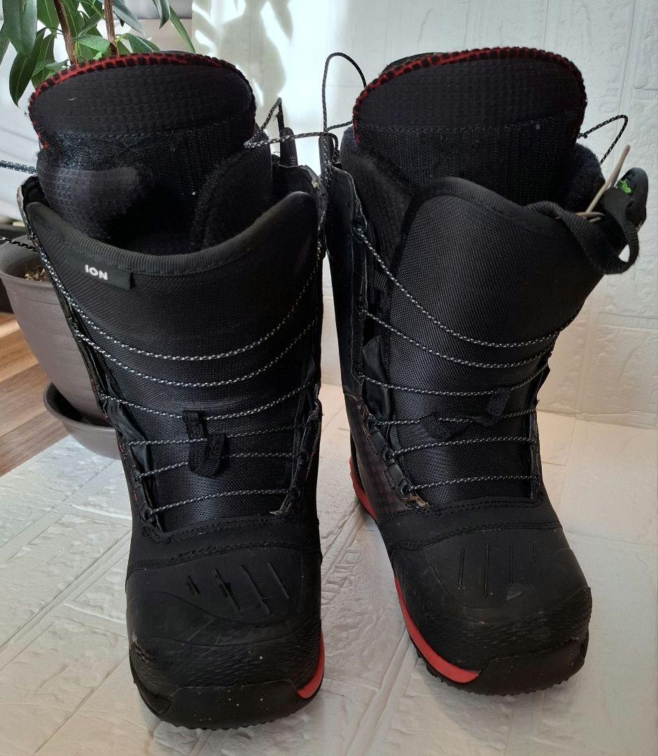 BURTONバートンion(ほぼ新品／インソール新品)スノーボードブーツ黒
