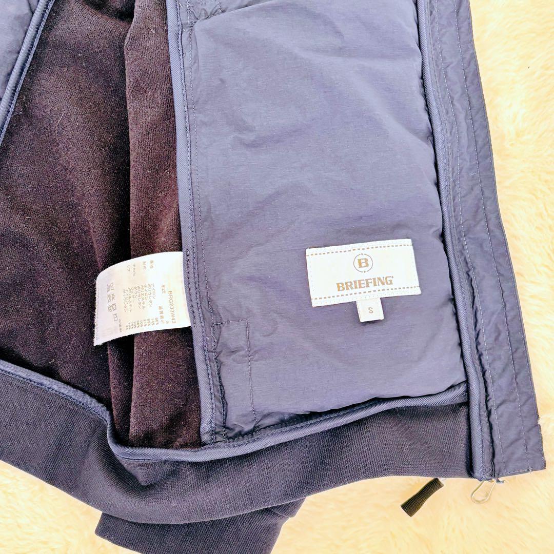 ブリーフィング　ダウンジャケット　ネイビー　S