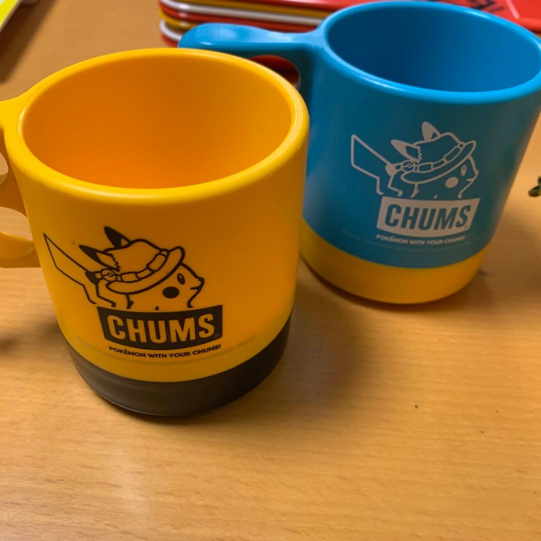 ポケモン CHUMS コラボ マグカップ チャムス キャンパーマグカップ 3個