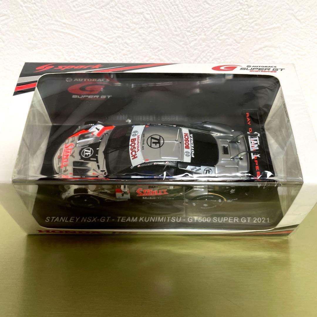 ミニカー spark STANLEY NSX-GT TEAM KUNIMITSU 2021