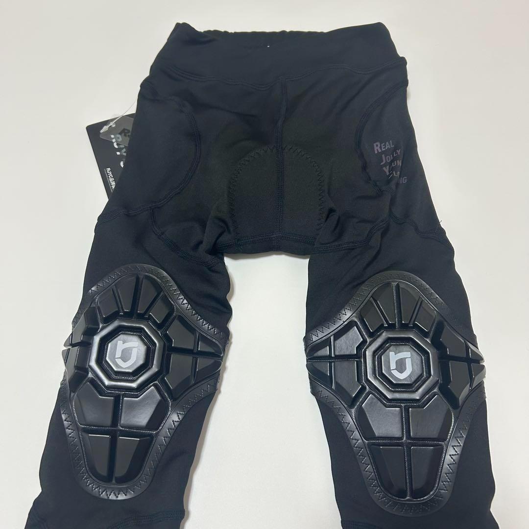 冬用 裏起毛 サイクルパンツ プロテクター ランバイク ストライダー 2XL
