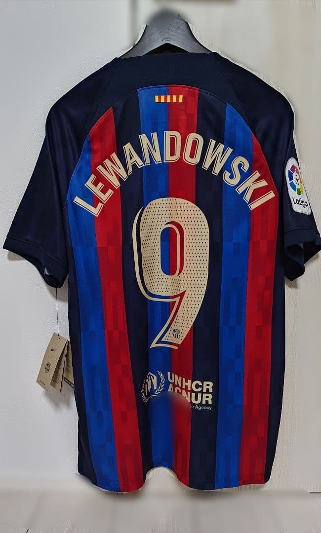 ☆まさと☆【正規品】22/23シーズンバルセロナ　LEWANDOWSKI