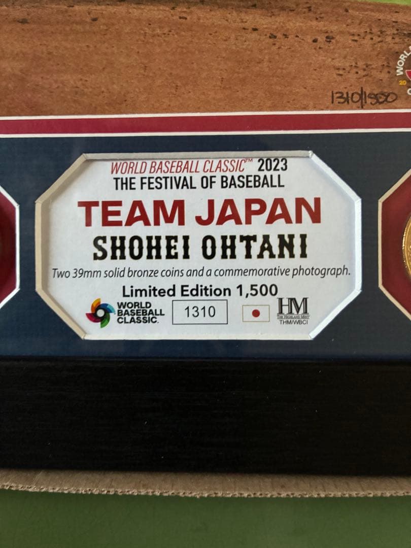 WBC2023大谷翔平 優勝記念限定版ダブル￼フォトミント1500限定