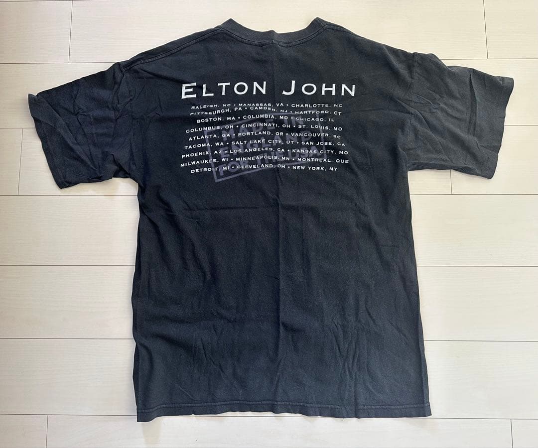 90'sヴィンテージ エルトン・ジョン Tシャツ XL