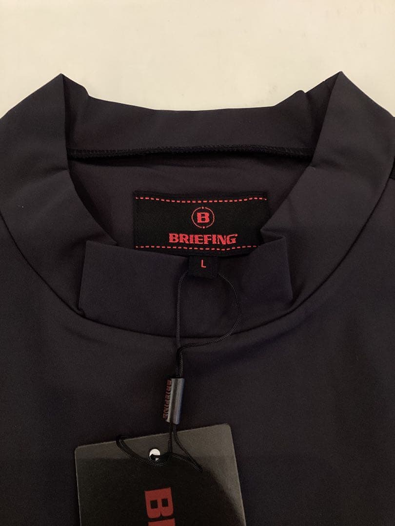 新品　BRIEFING LOGO LINE HIGHNECK リラックスフィット
