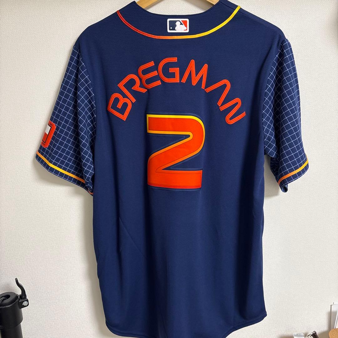 ヒューストン・アストロズ　シティコネクトユニフォーム　BREGMAN 2