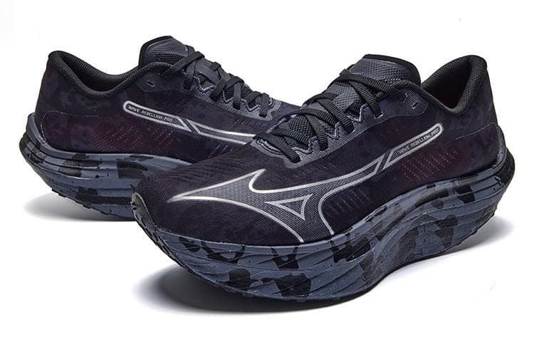 ★人気 MIZUNO ウエーブリベリオンプロ 25.5 本格ランニングシューズ