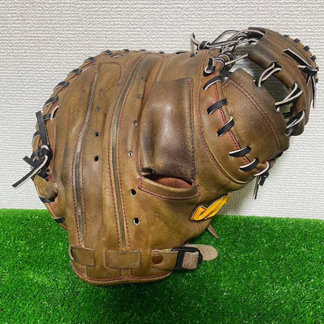 ハタケヤマ　硬式　キャッチャーミット　高校野球対応カラー