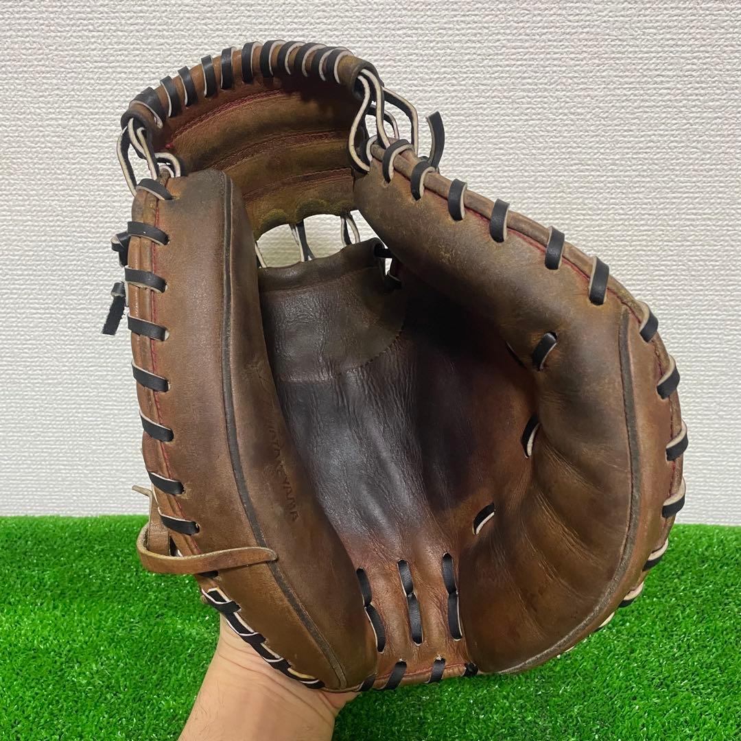ハタケヤマ　硬式　キャッチャーミット　高校野球対応カラー