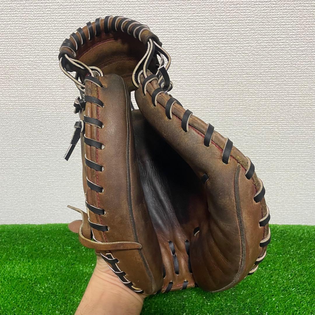 ハタケヤマ　硬式　キャッチャーミット　高校野球対応カラー