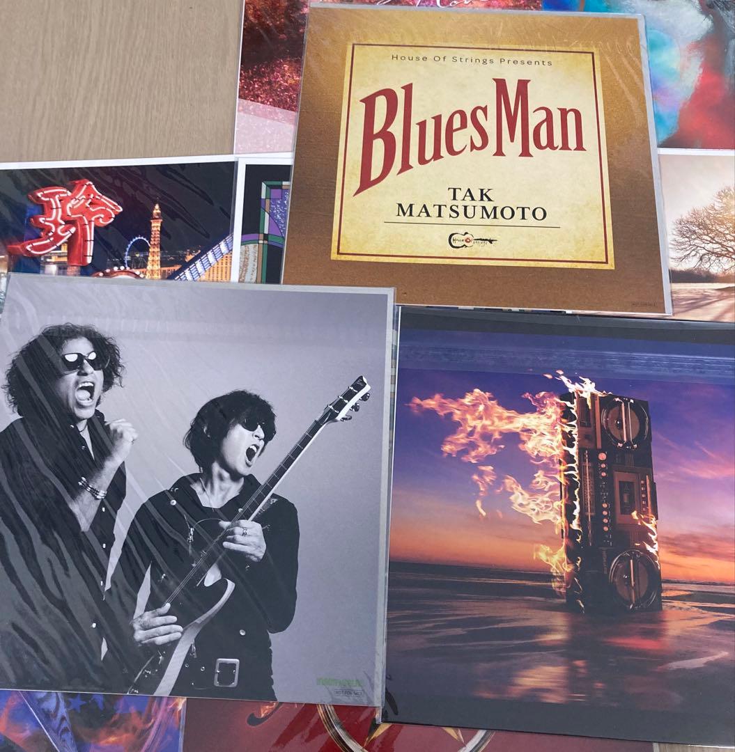 ①B'z FYOP STARS 只者 メガジャケ限定　特典 稲葉　松本　イナサラ
