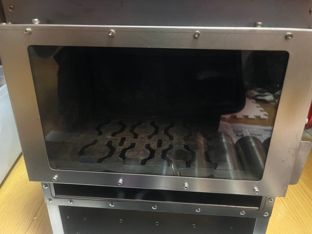 Soomloomチタン製二次燃焼ポータブル暖炉VistaV Titanium