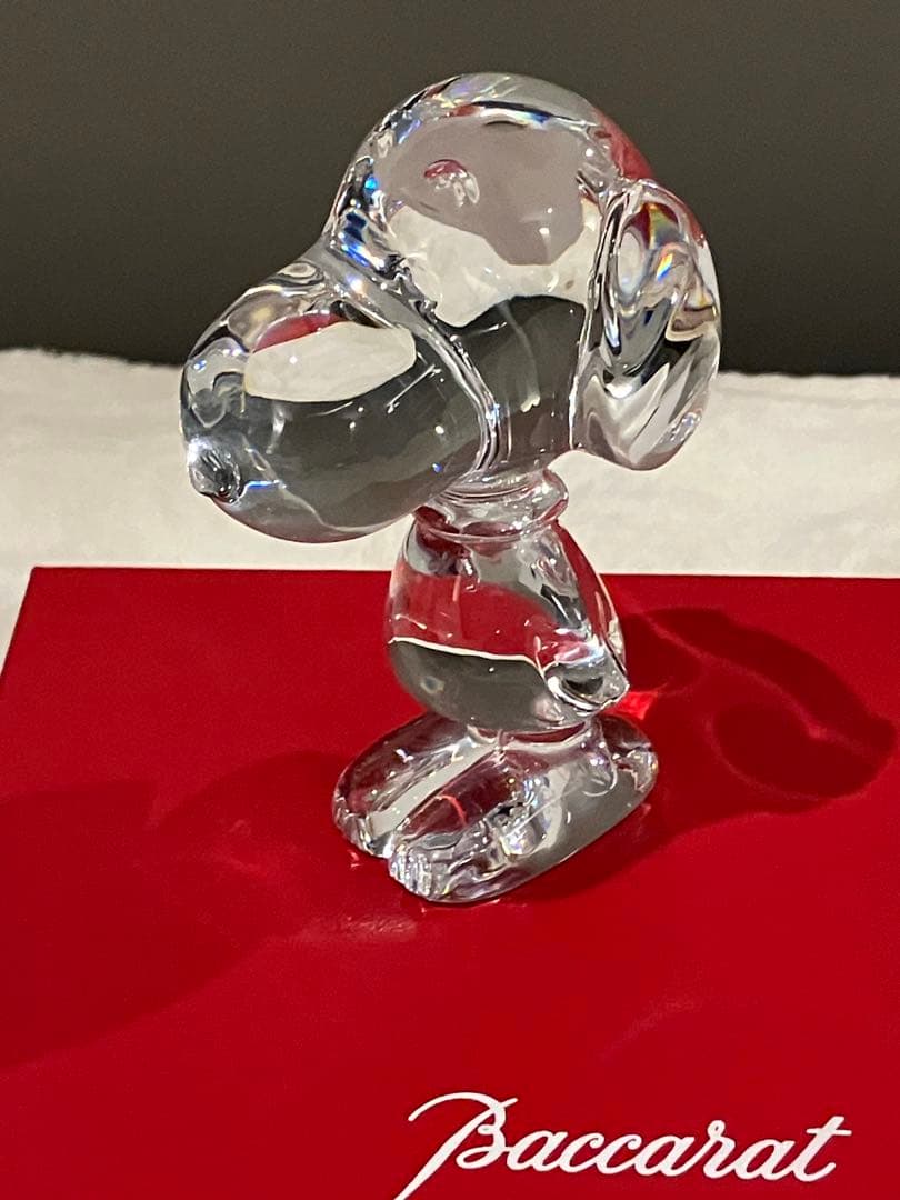 Baccarat クリスタル　スヌーピー