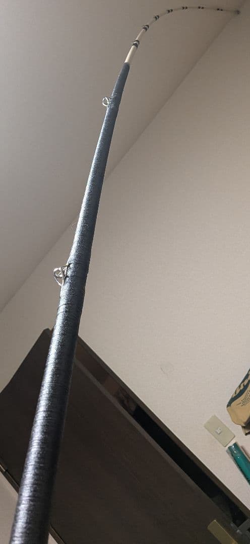 ほぼ新品　モロコデラックス　3本継ぎ　クエ専用竿4.8m