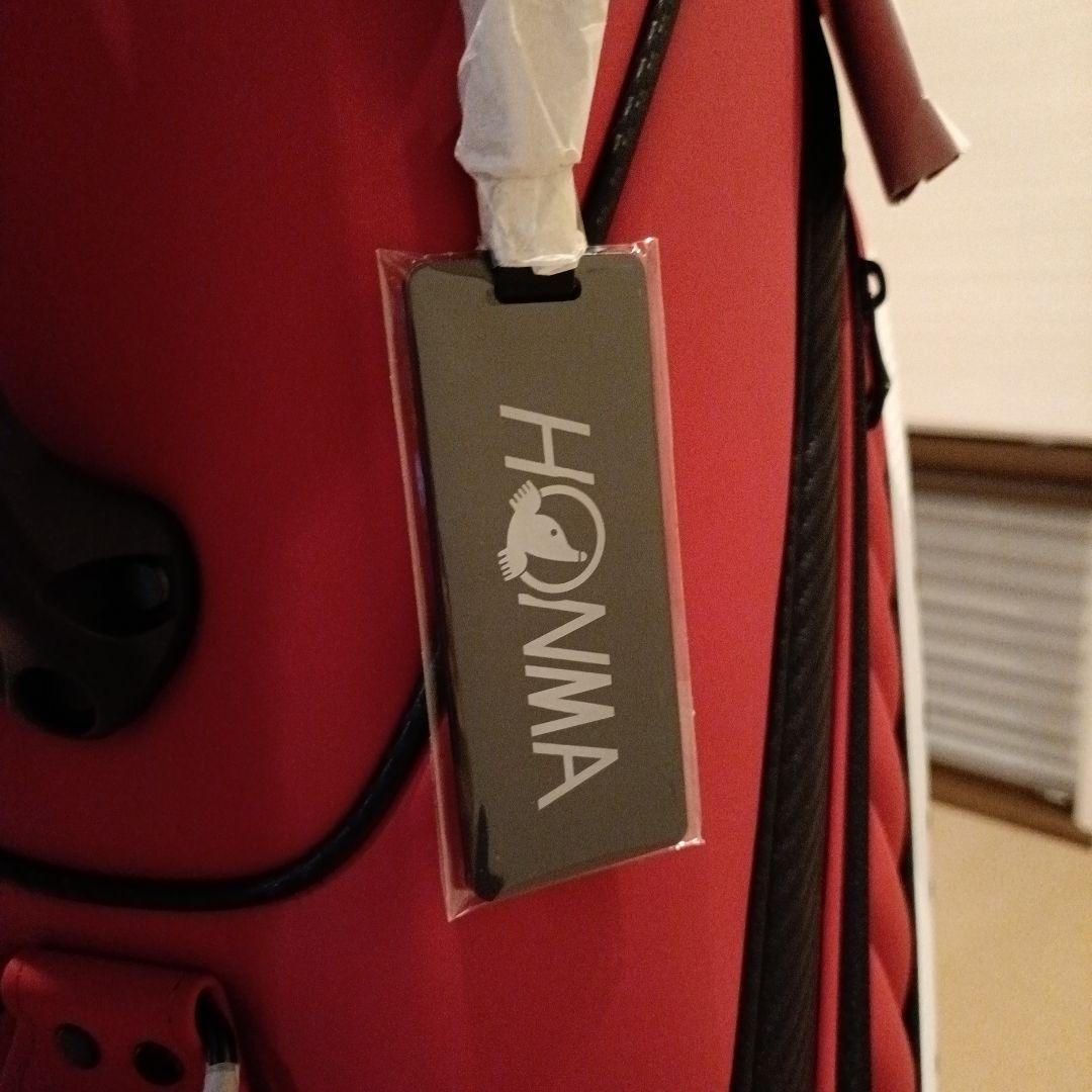 【最終値下げ】【新品未使用】HONMA ホンマ キャディバッグ 赤 レッド