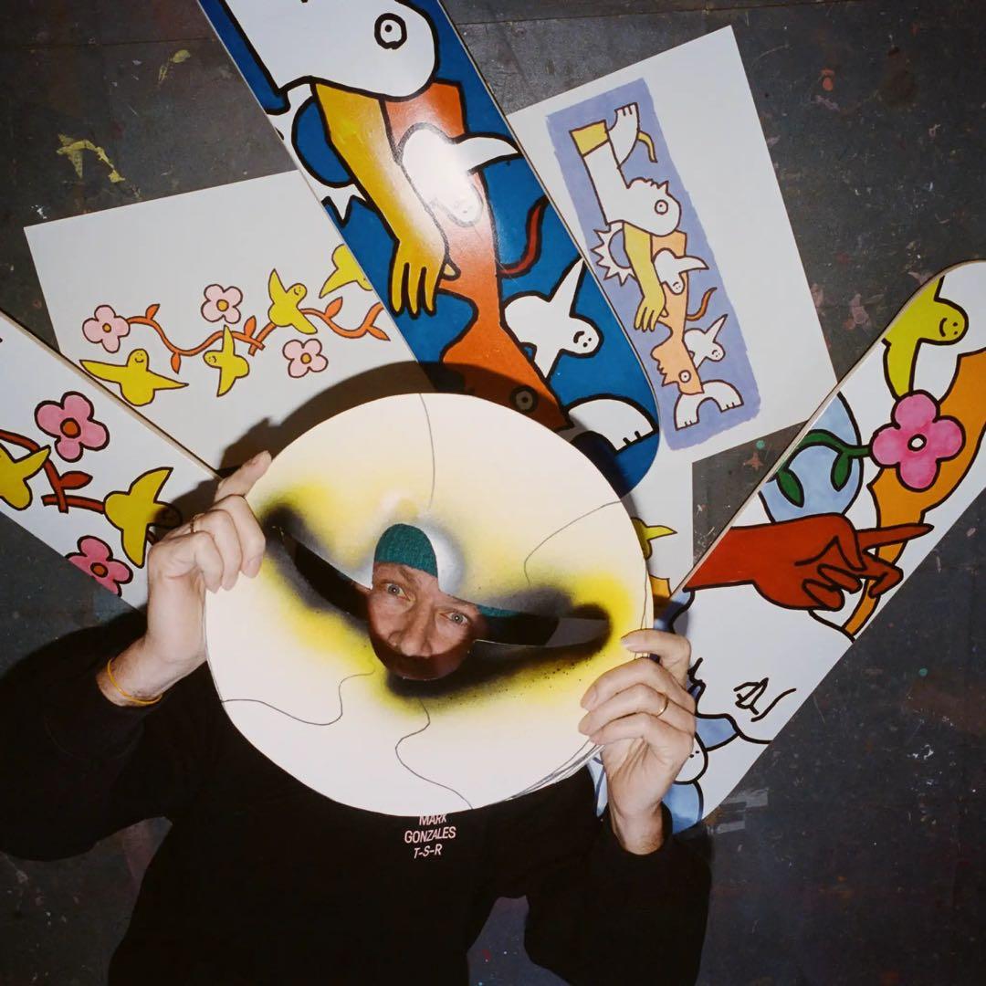 Mark Gonzales リソグラフ 限定100部 THE SKATEROOM
