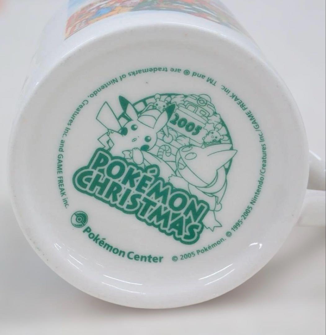 ポケモンセンター　クリスマス　マグカップ　2005年　レア