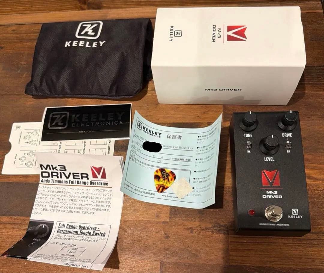 ギター Keeley MK3 D Andy Timmons Overdrive