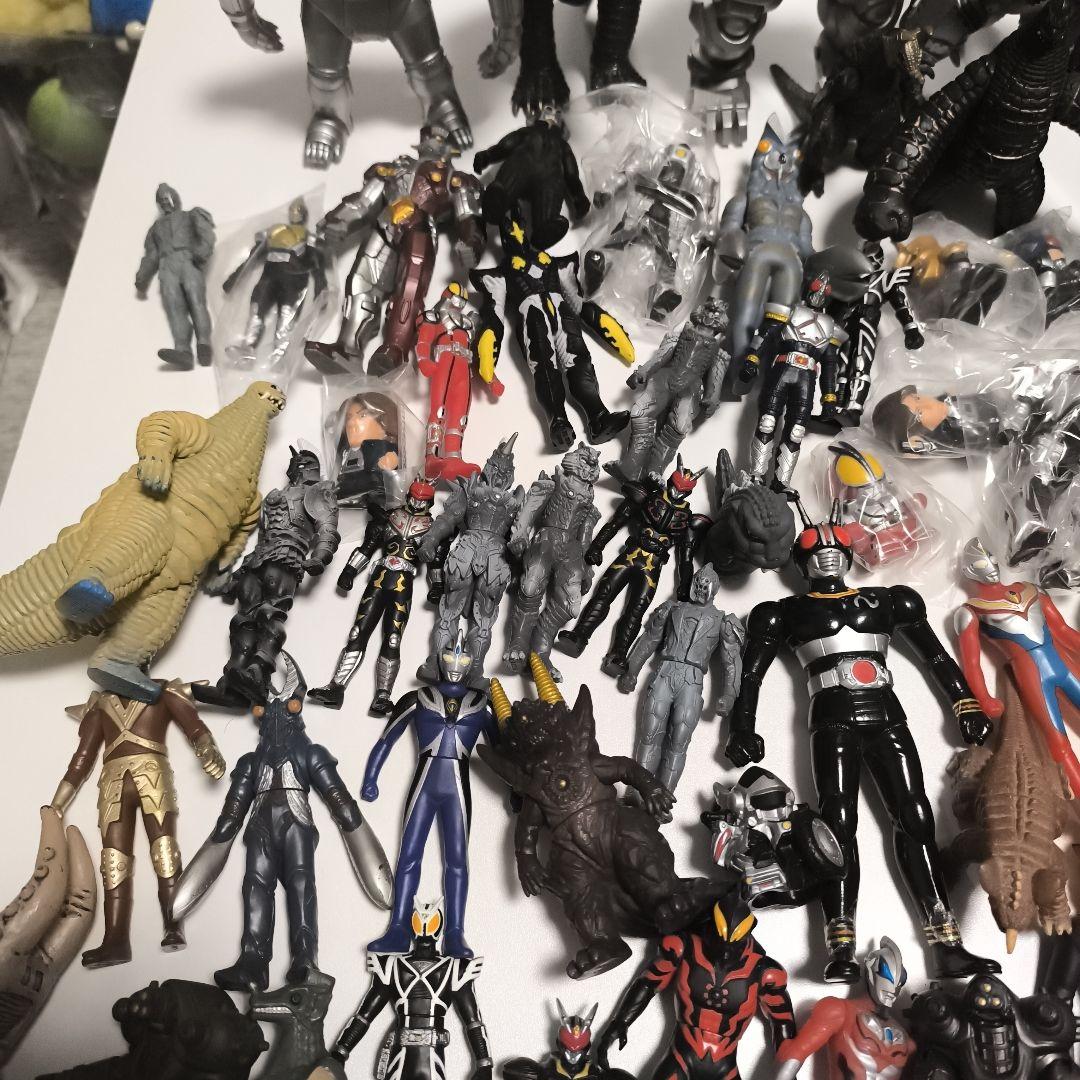 ウルトラマン　仮面ライダー　特撮　ソフビ　まとめ売り