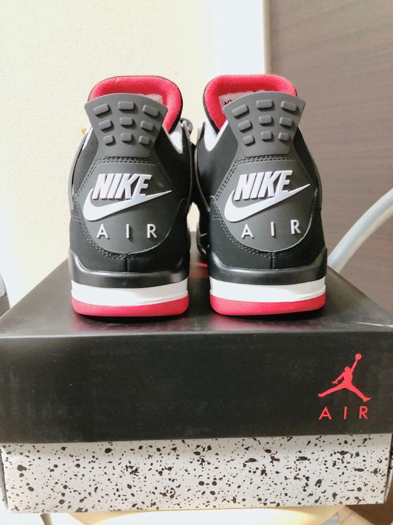 週末値下【新品未使用】AIR JORDAN 4 RETRO ブレッド2019