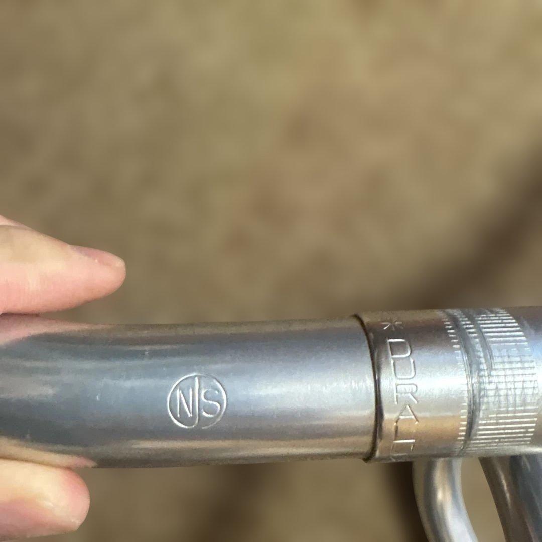 nitto B123AA390mm NJS軽合アルミトラックハンドル　2本セット