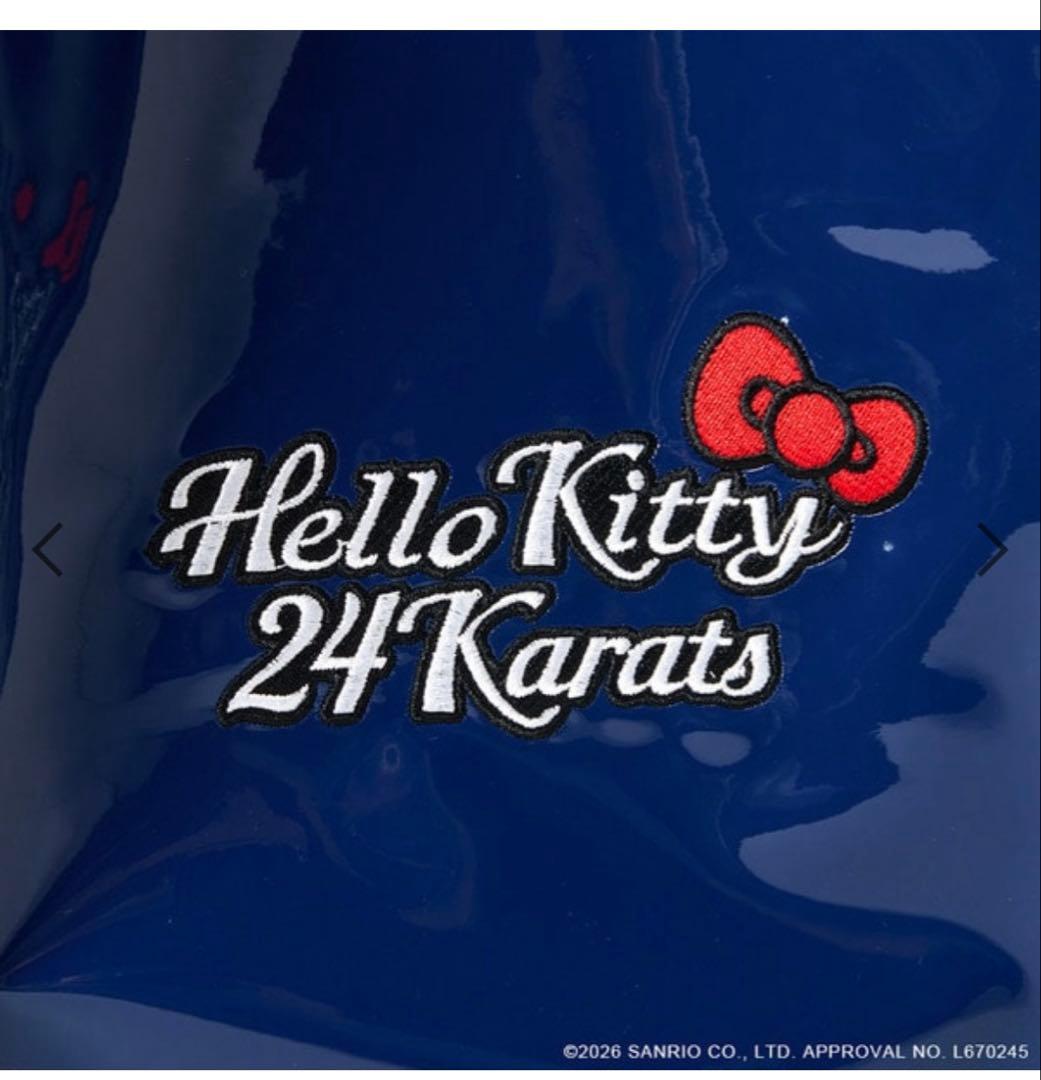 Hello Kitty 24 Karats ショルダーバッグ ネイビー